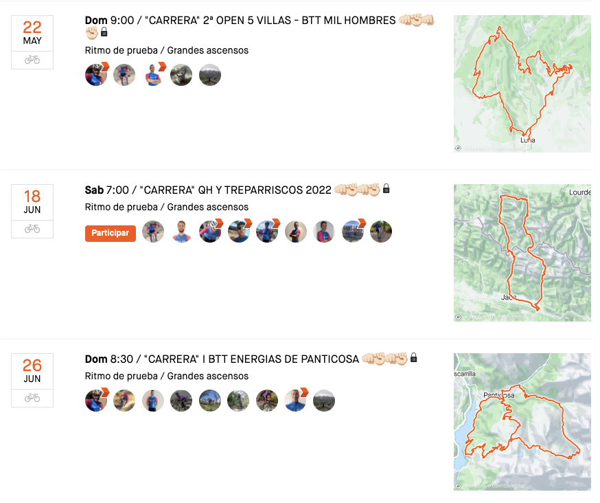 sockdata bike team funcionamiento strava01
