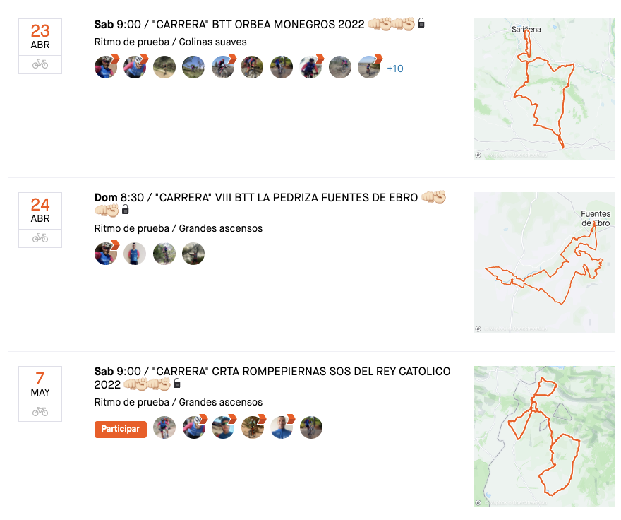 sockdata bike team funcionamiento strava02